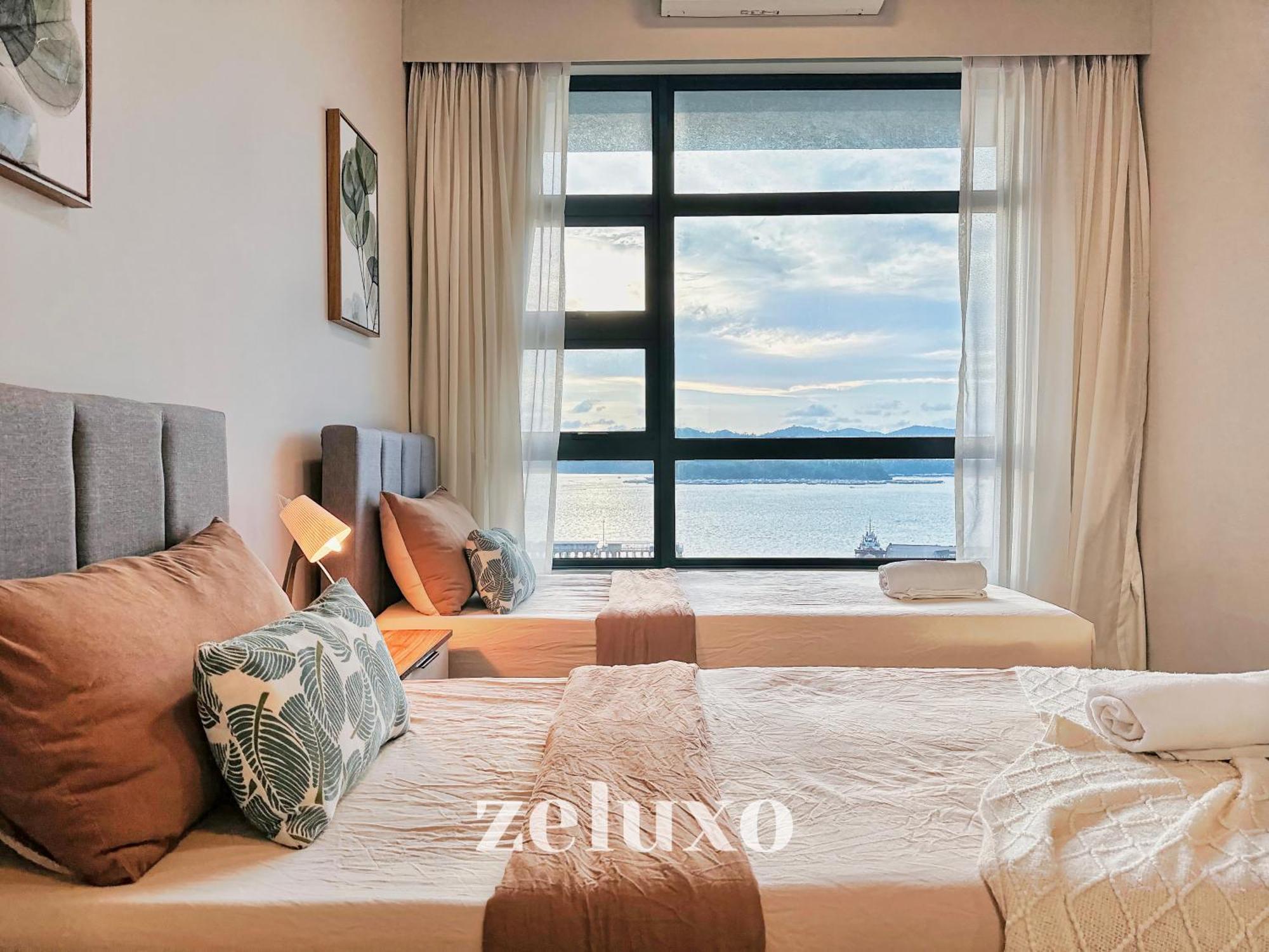 #5 Jesselton Quay City Pads Seaview By Zeluxo コタキナバル エクステリア 写真